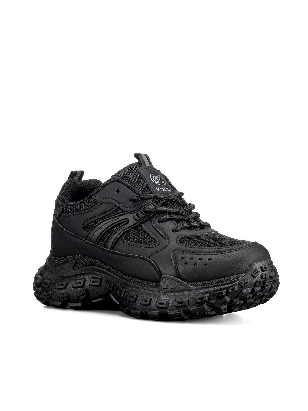 Zapatillas Negro Casual Mujer Weide SL03-7
