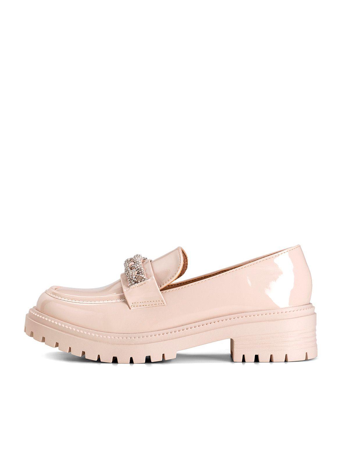 Zapato Taco Beige Casual JN21 Weide-1