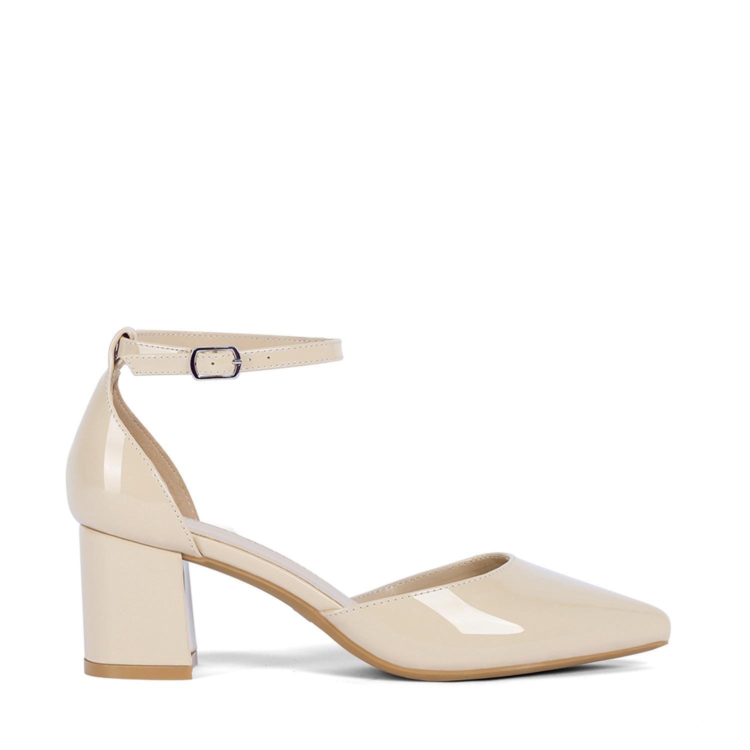 Zapato Clohe Beige Weide-0