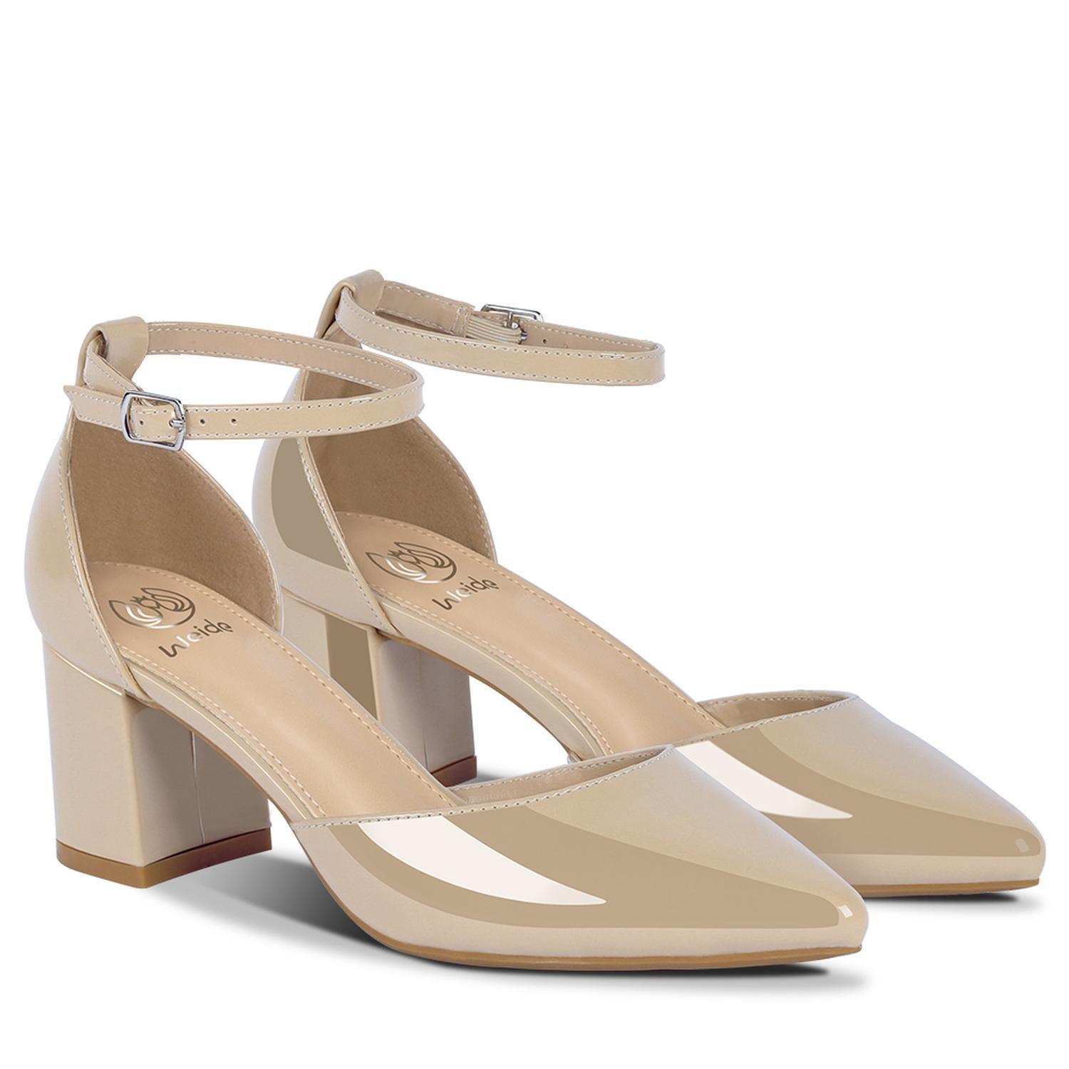 Zapato Clohe Beige Weide-4