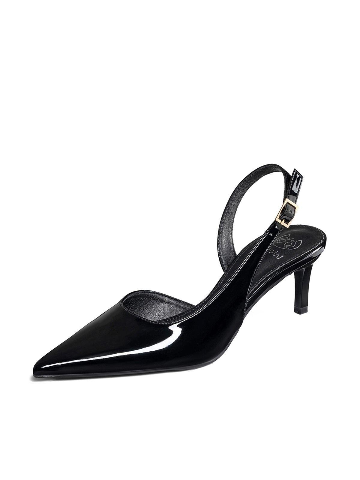 Zapatos Taco Casual PU Acharolado Mujer Aguja Weide QIU522-0