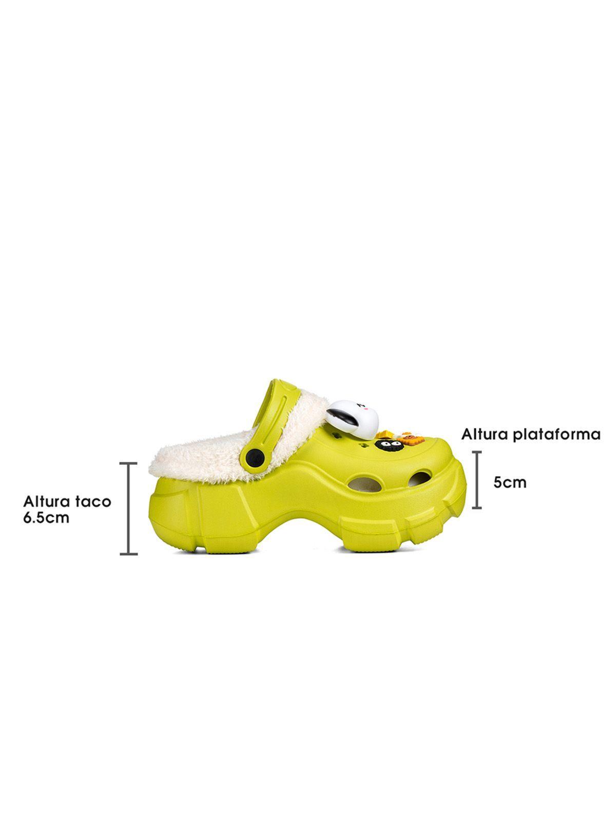 Zueco Verde Casual Mujer Weide GH121-5