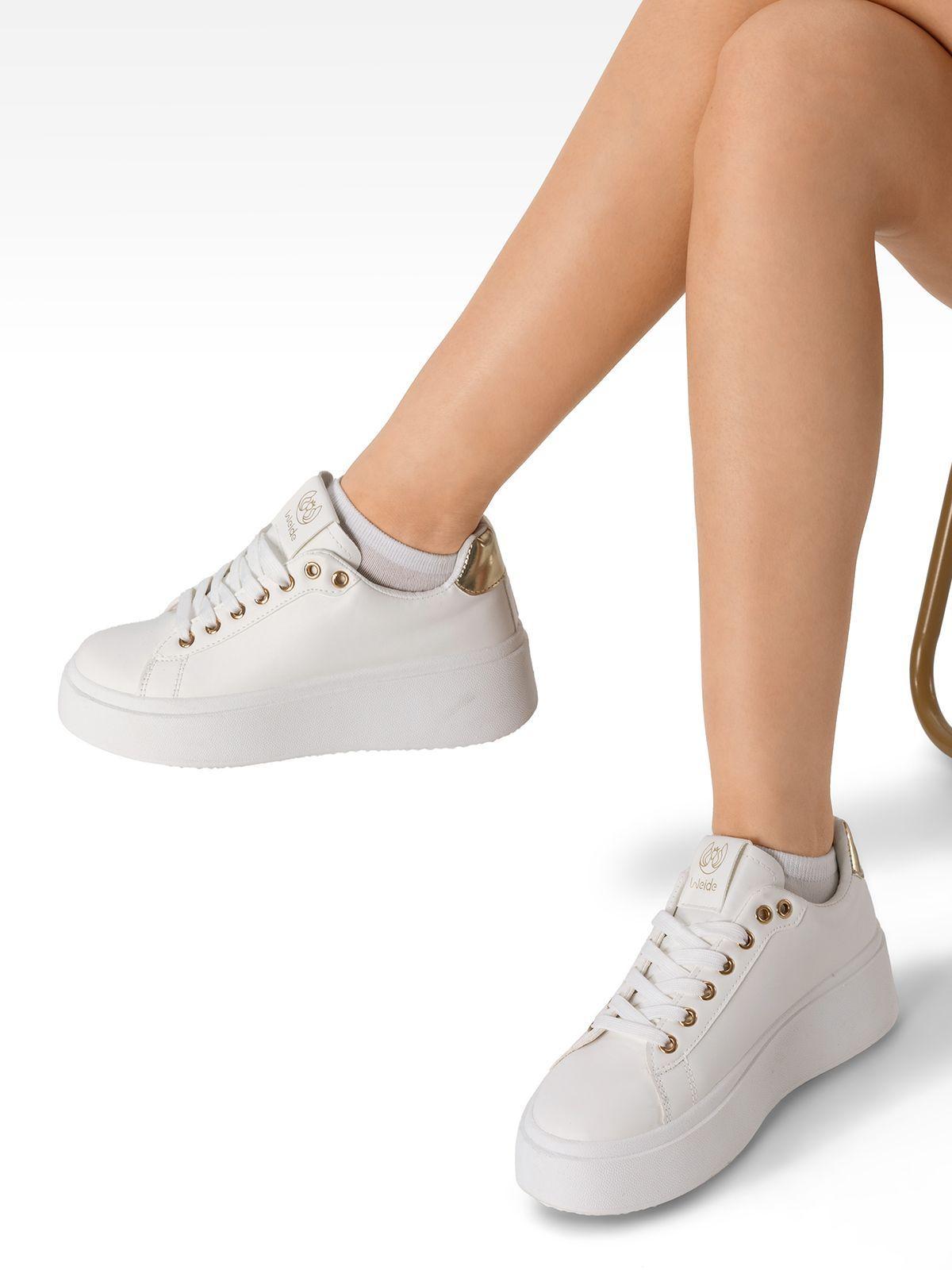 Zapatilla Casual Urbana Plataforma Mujer Weide LT130B-1