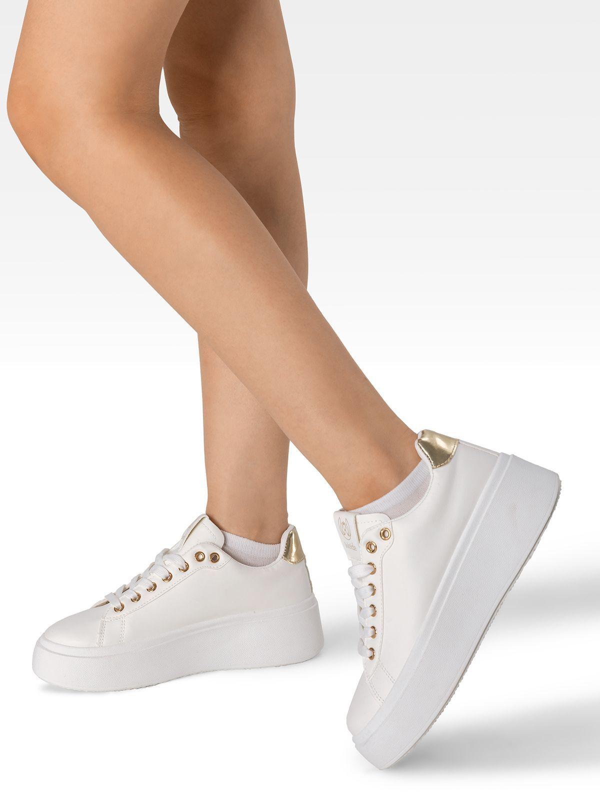 Zapatilla Casual Urbana Plataforma Mujer Weide LT130B-2