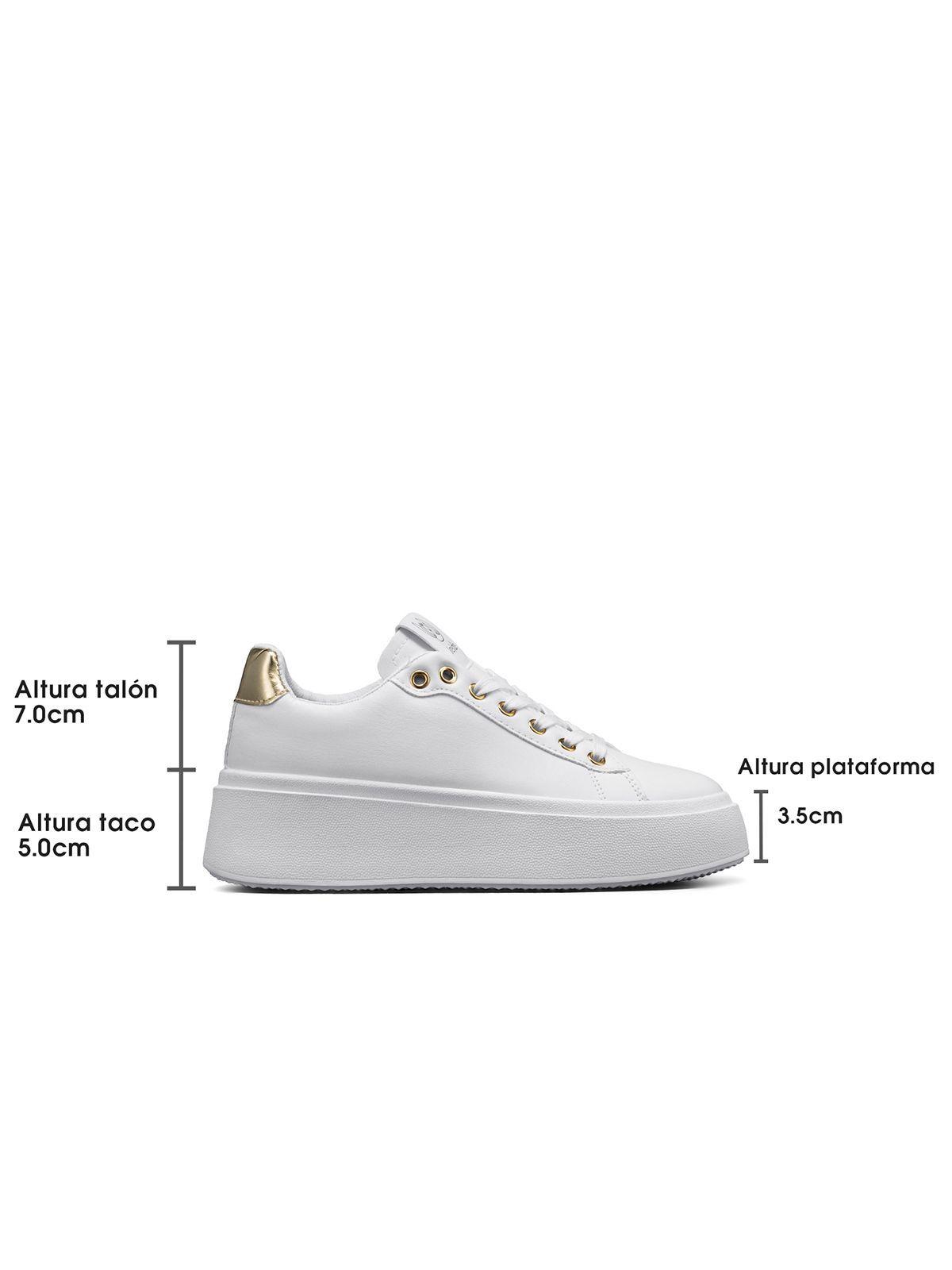 Zapatilla Casual Urbana Plataforma Mujer Weide LT130B-7