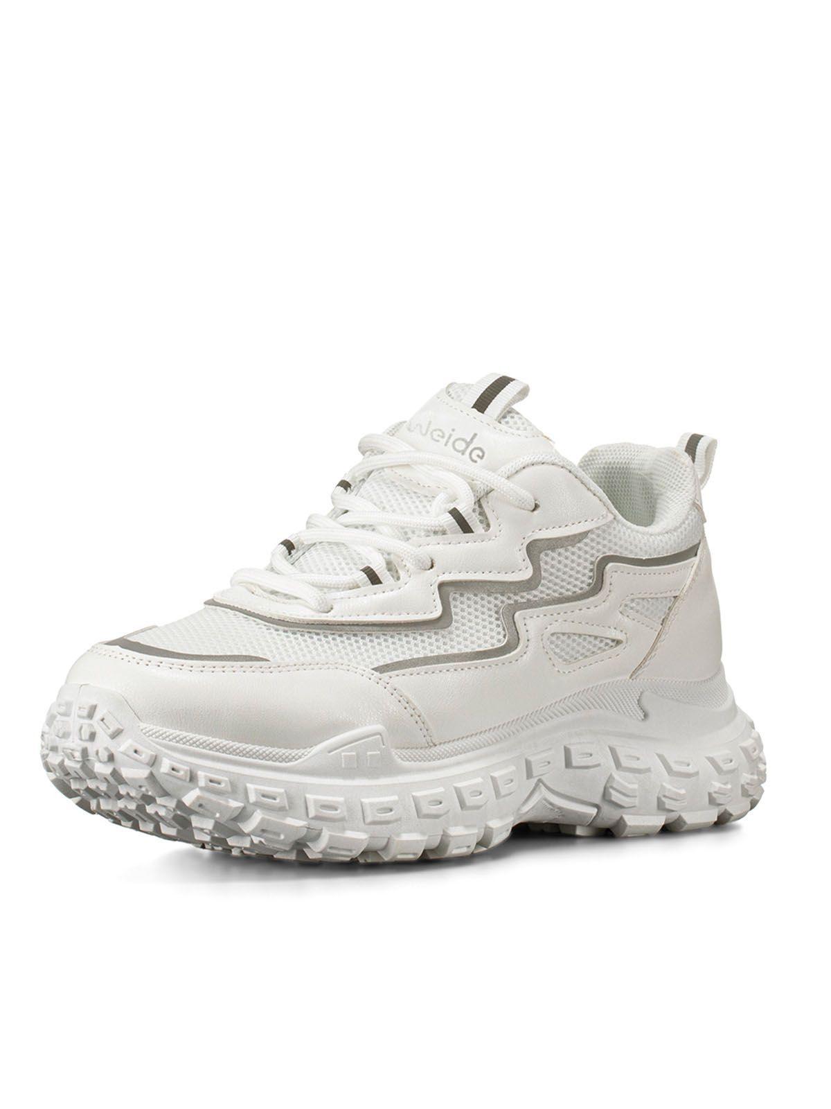 Zapatillas Blanco Casual Mujer Weide SL02-0
