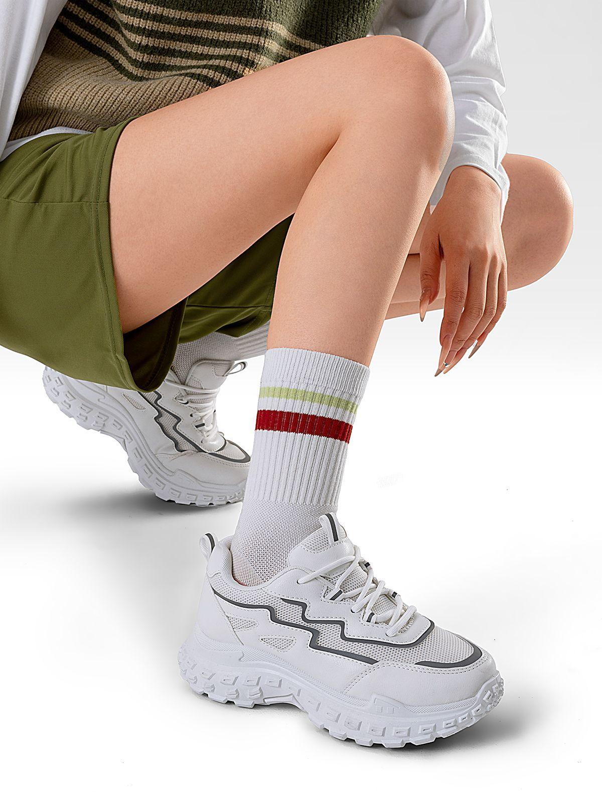 Zapatillas Blanco Casual Mujer Weide SL02-1