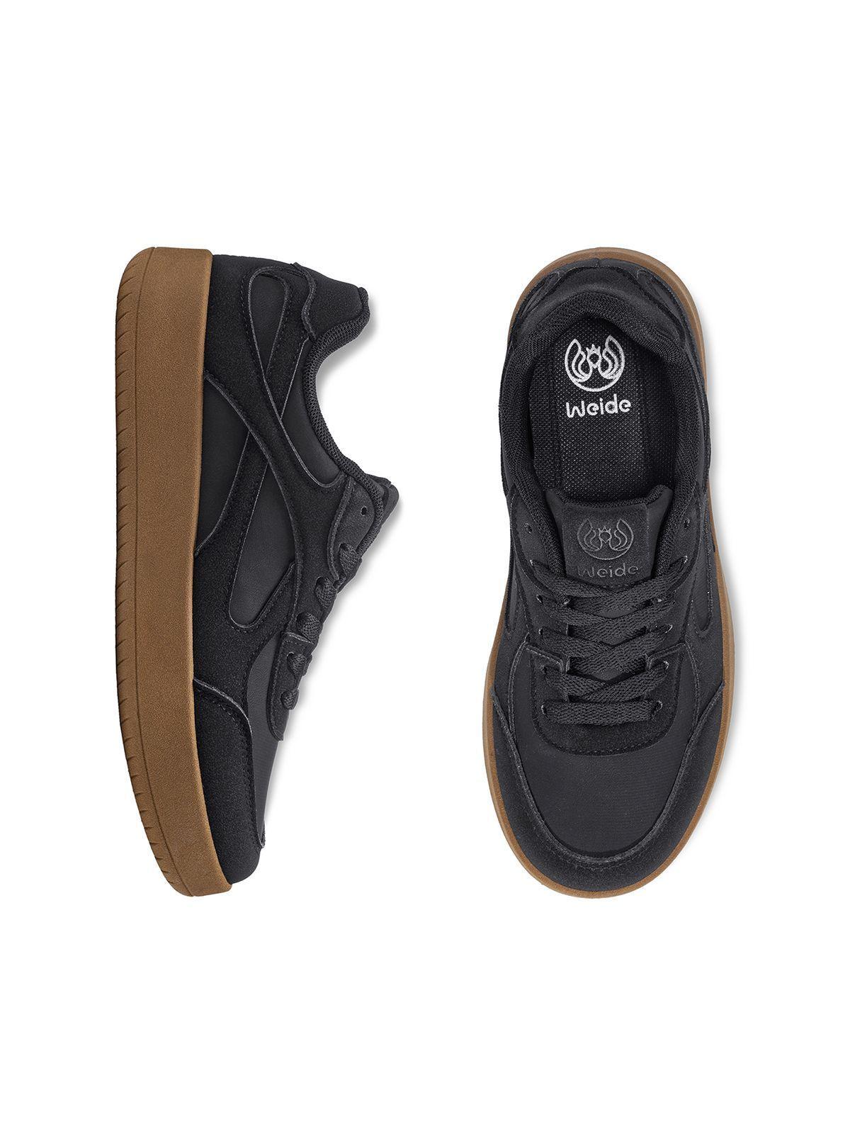 Zapatillas PU Textil Mujer Plano Weide TFA331-2