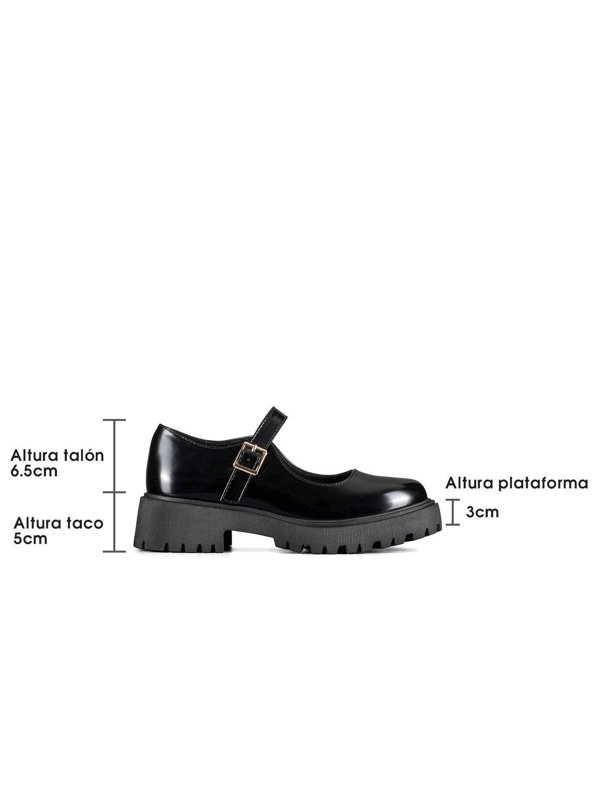 Zapatos Mary Jane Con Taco Fiesta Escolar Mujer Weide YOU250-6