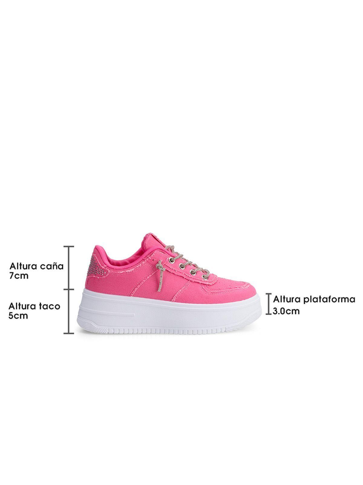 Zapatilla Griselda Rosado Weide-4