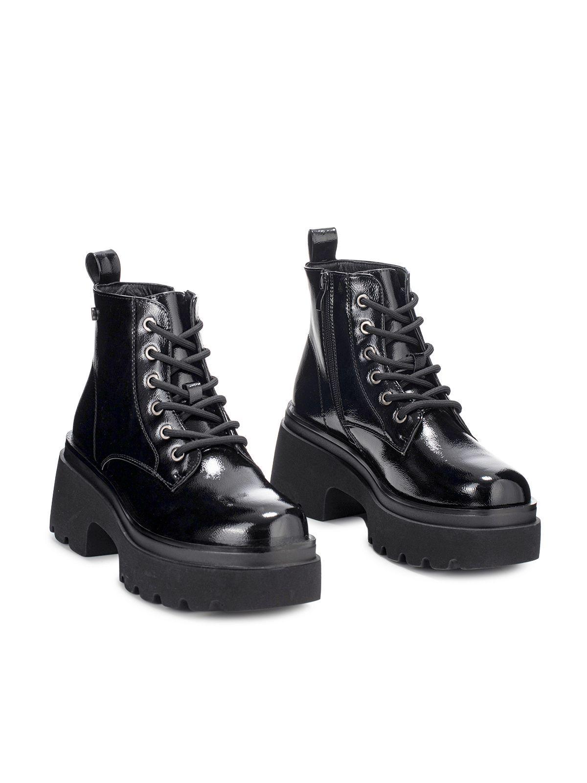 Botin Negro Casual Mujer Weide DH31B-5