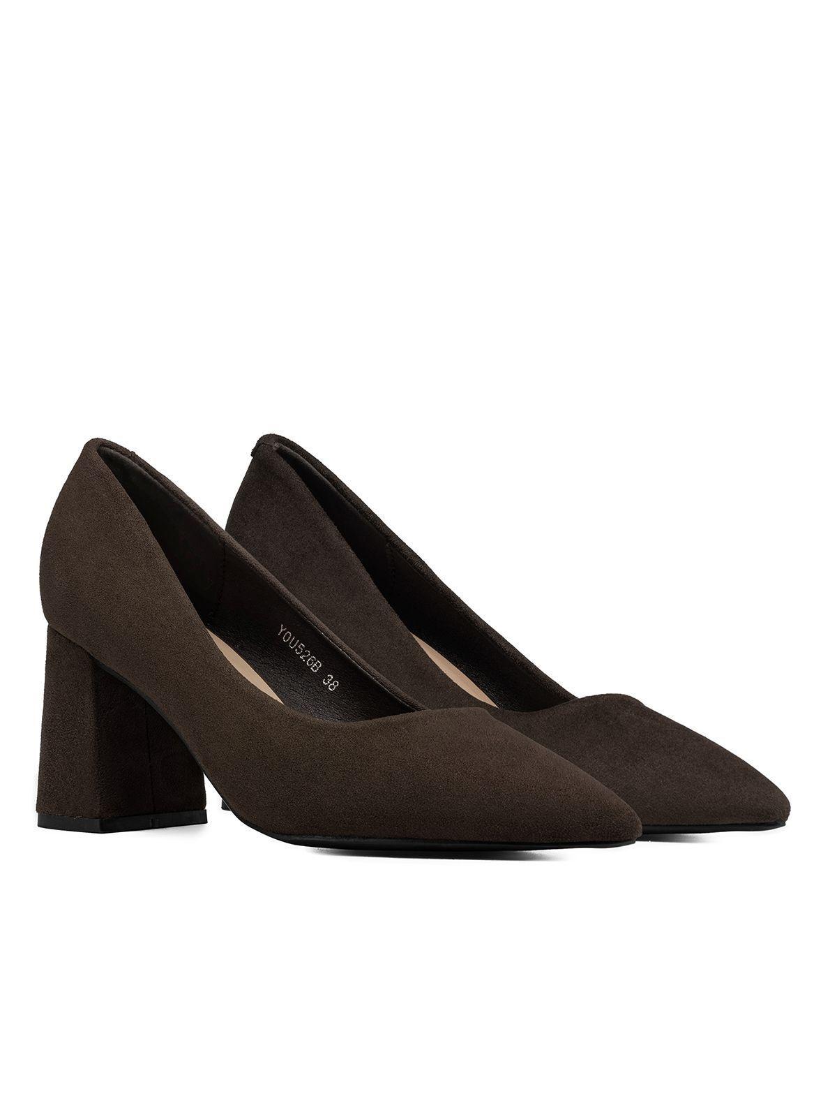 Zapato Taco Alto Mujer Formal PU Textil Weide YOU526B-4