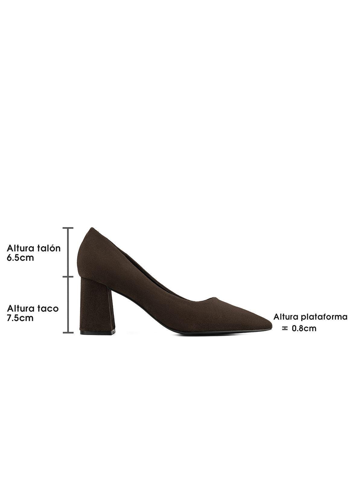 Zapato Taco Alto Mujer Formal PU Textil Weide YOU526B-6