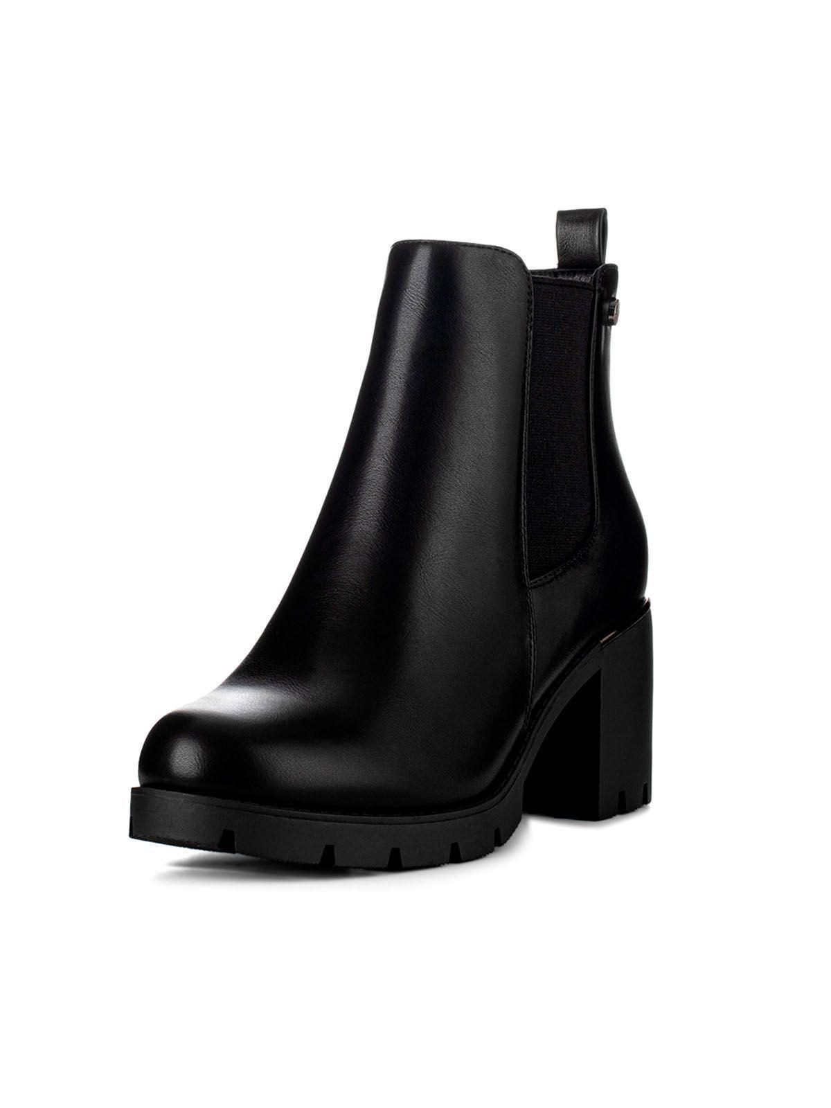 Botin Negro Casual Mujer Weide ZS37-0