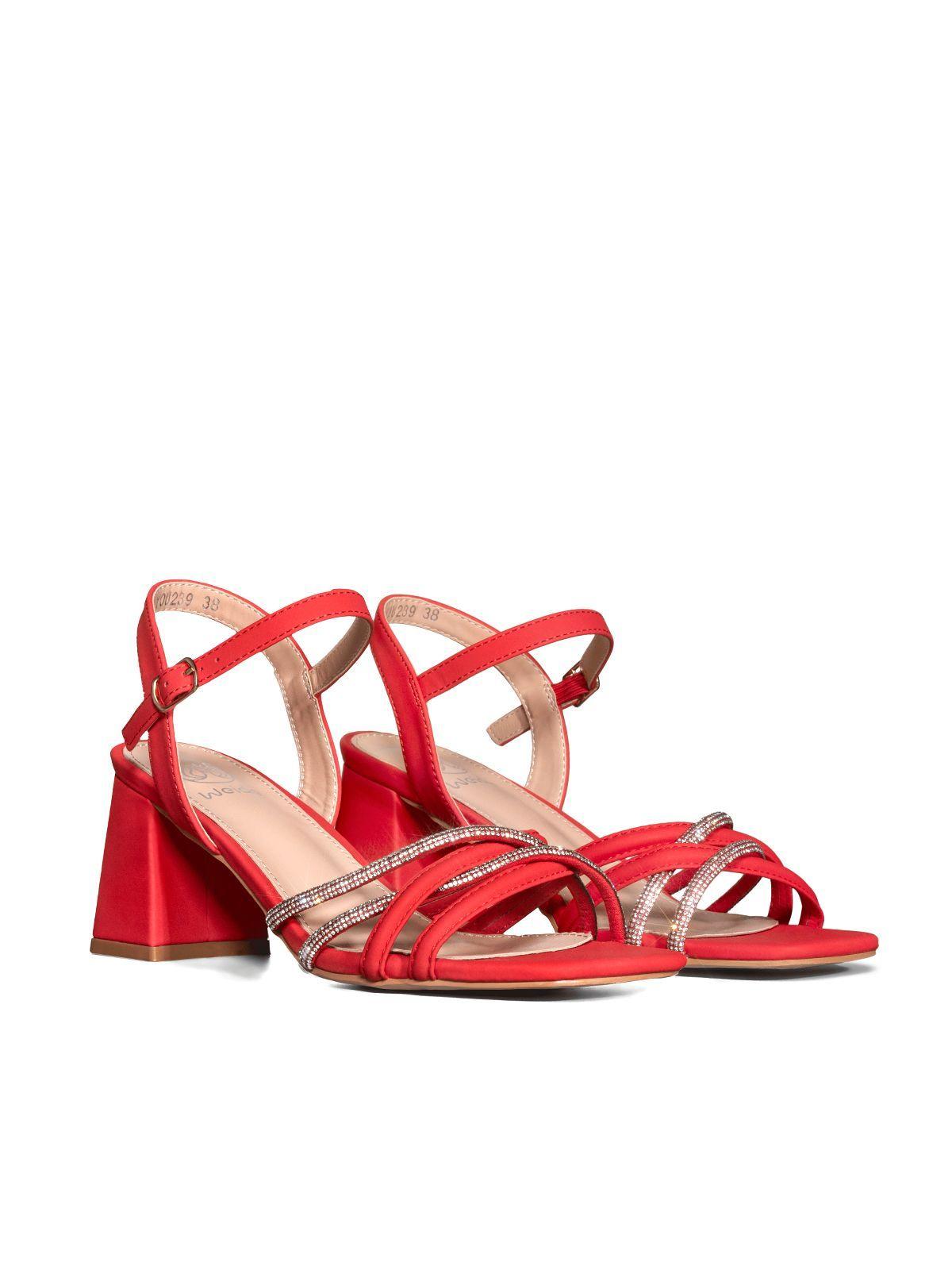 Sandalia Taco Casual Fiesta Mujer Elegante Weide YOU239-2