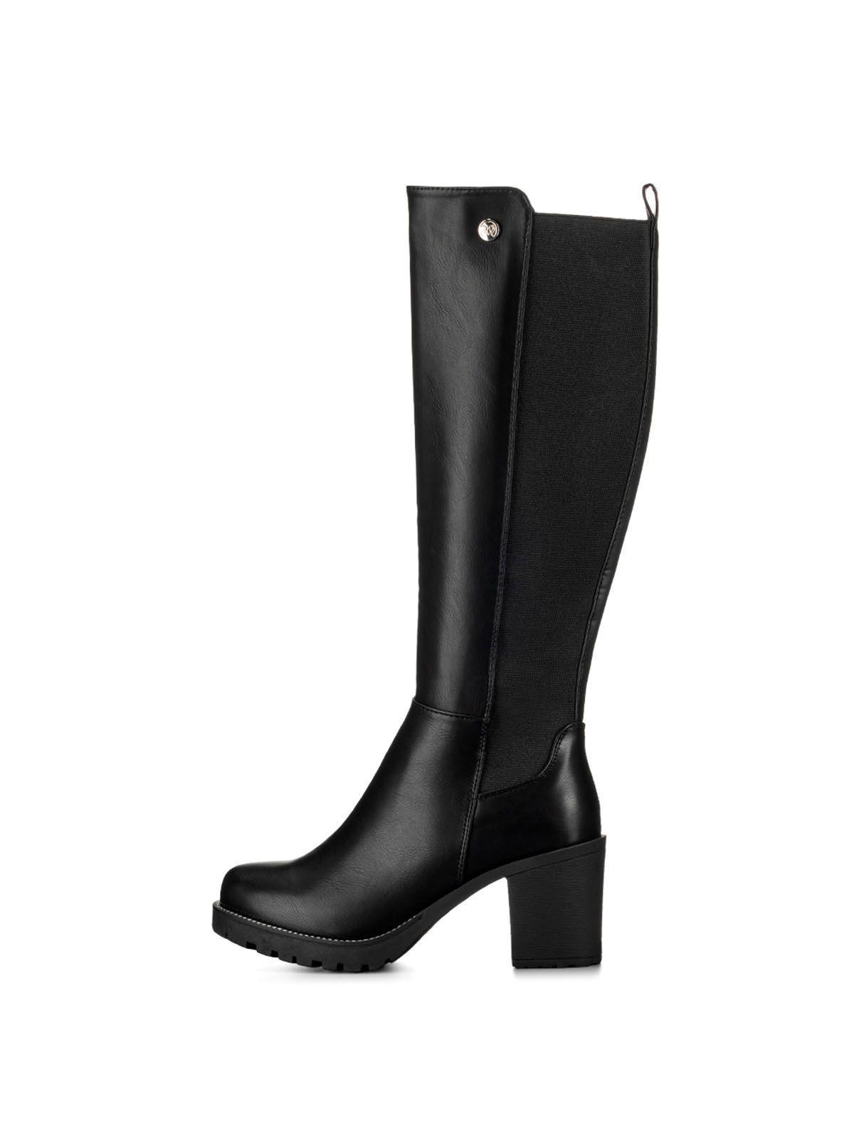 Bota Negro Casual Mujer Weide ZS53-2