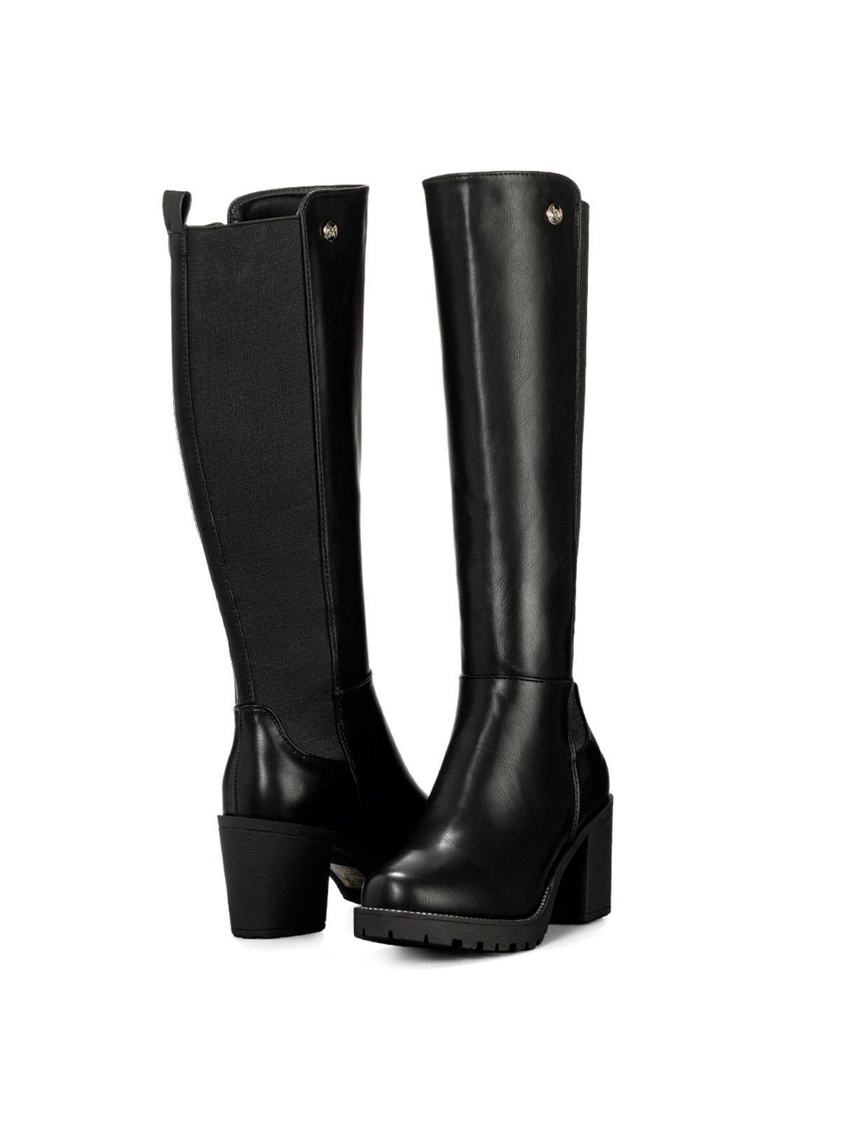 Bota Negro Casual Mujer Weide ZS53-4