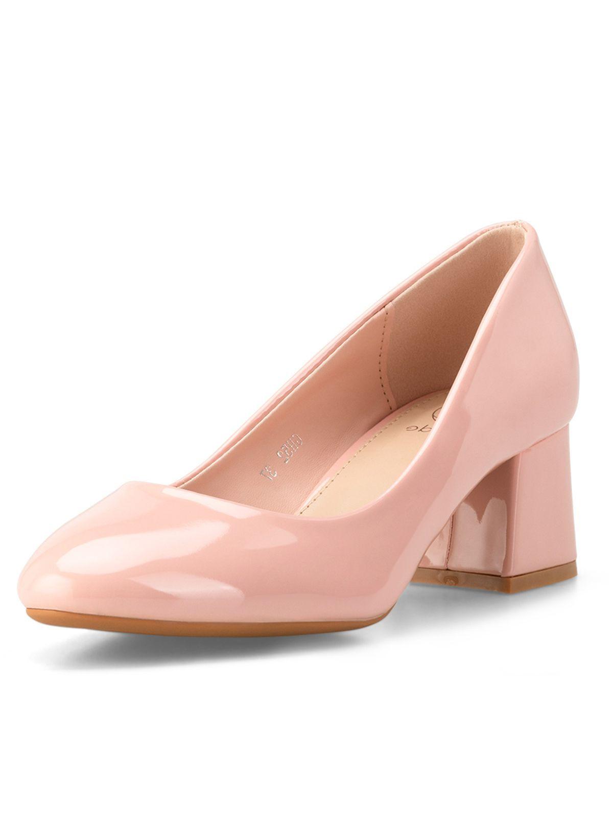 Zapatos Taco Rosado Oficina Weide GH52-0