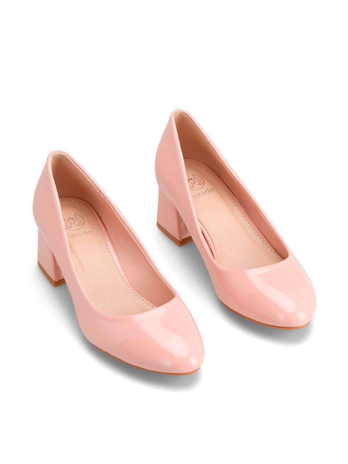 Zapatos Taco Rosado Oficina Weide GH52-2