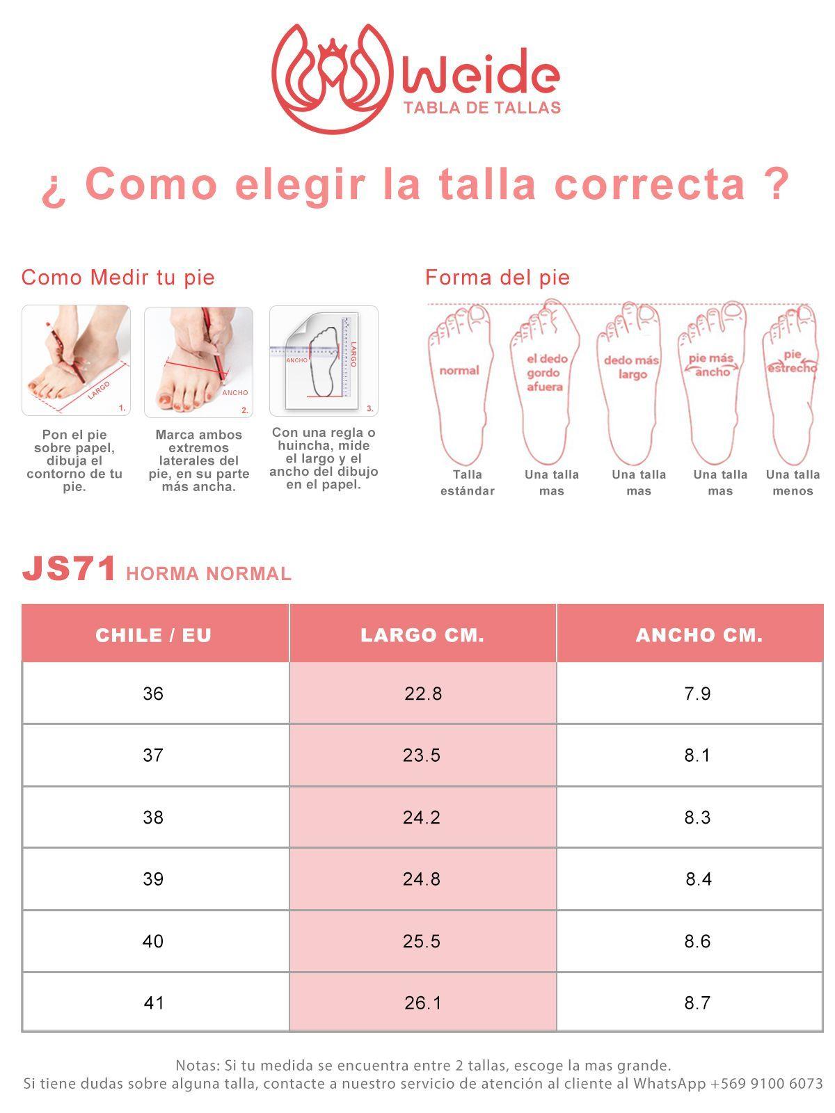 Sandalias Chalas Casual Mujer Taco Grueso Charol Weide JS71-3