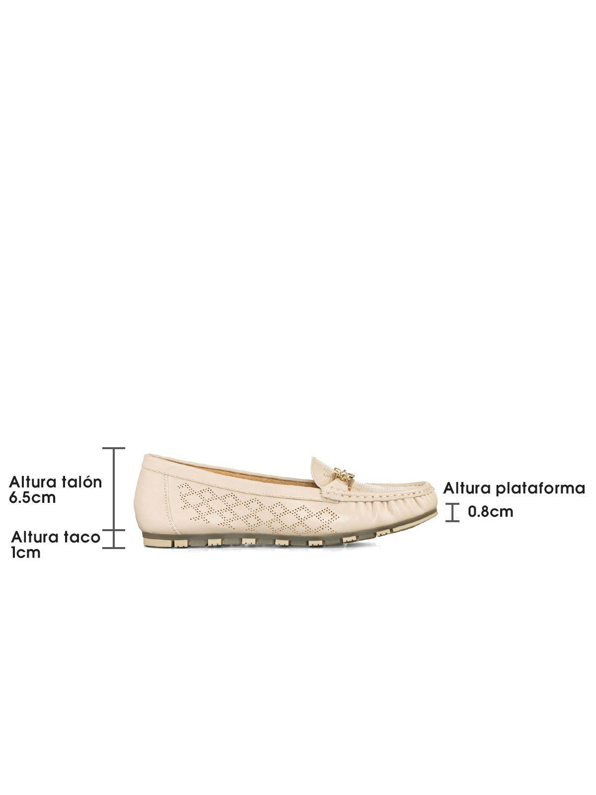 Mocasin Casual Mujer Cómodo Clásico Elegante Cuña Weide JS70-2