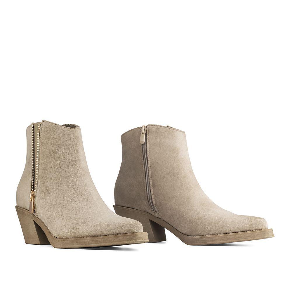 Botín Taco Mujer Casual PU Weide CZY651-5