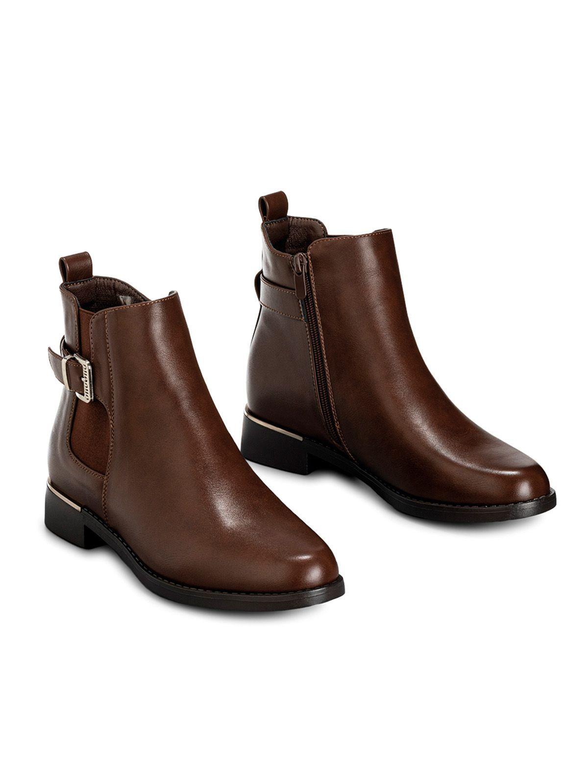 Botin Marron Casual Mujer Weide ZS51-4