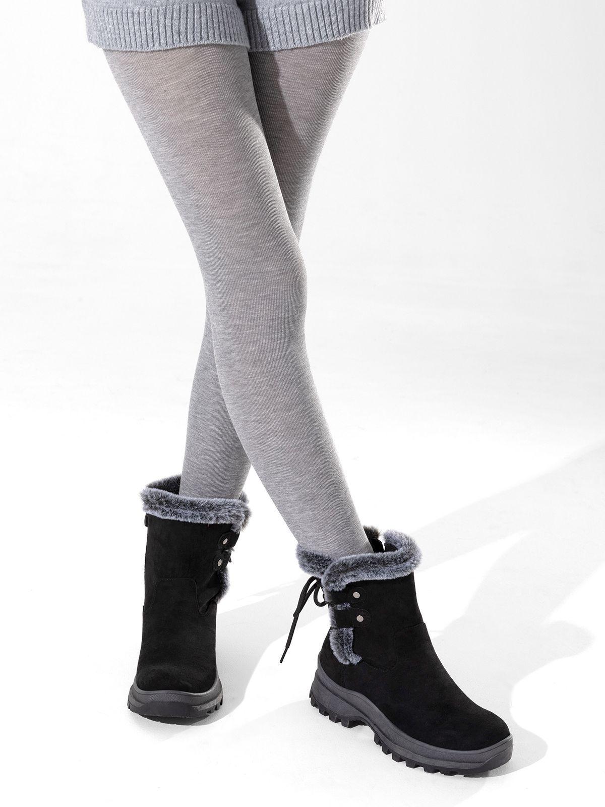 Botin Mujer Casual Con Felpa Plataforma Vintage Weide CZY611-2