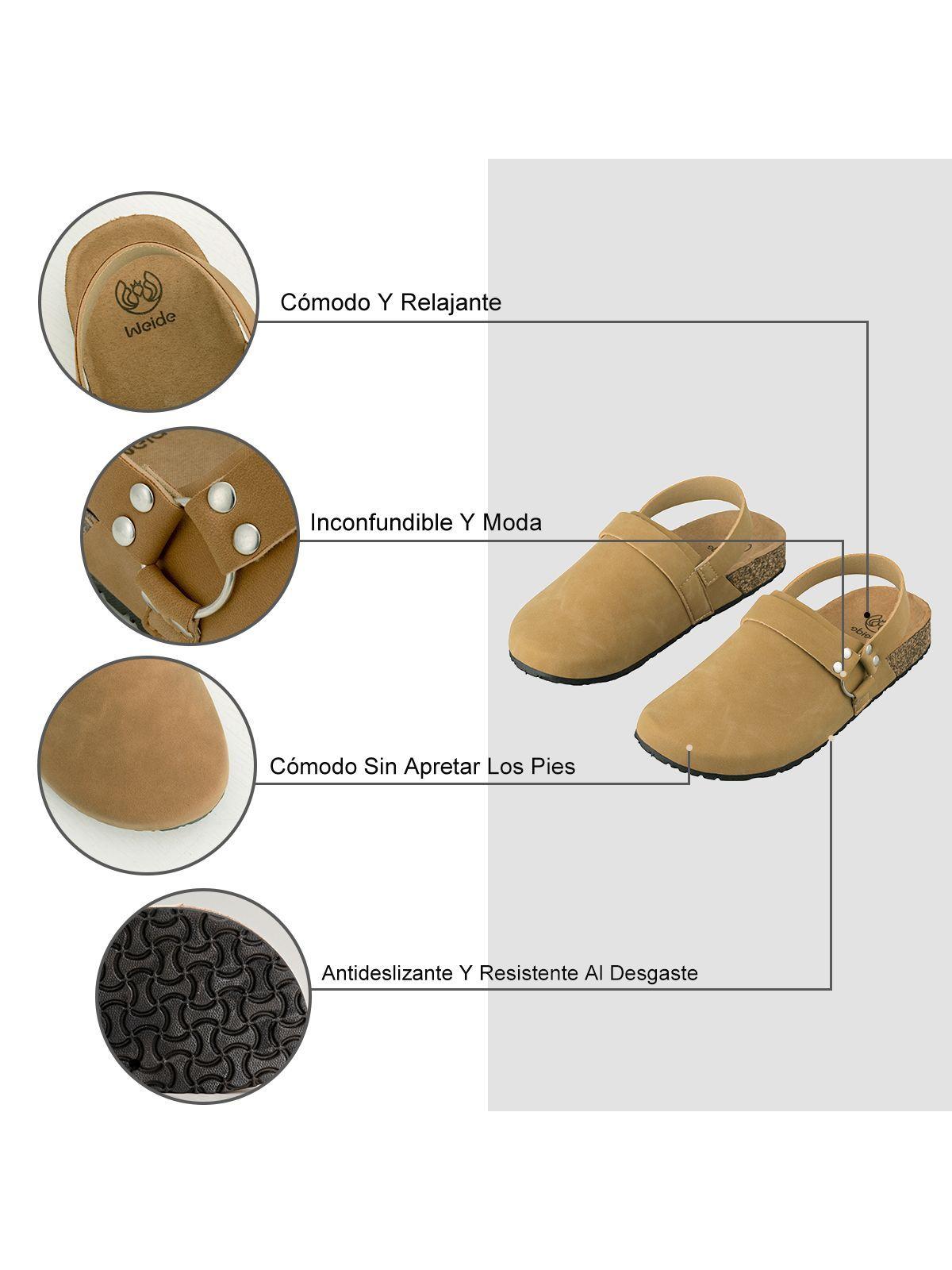 Zueco Vintage Casual Mujer Weide LT133-5