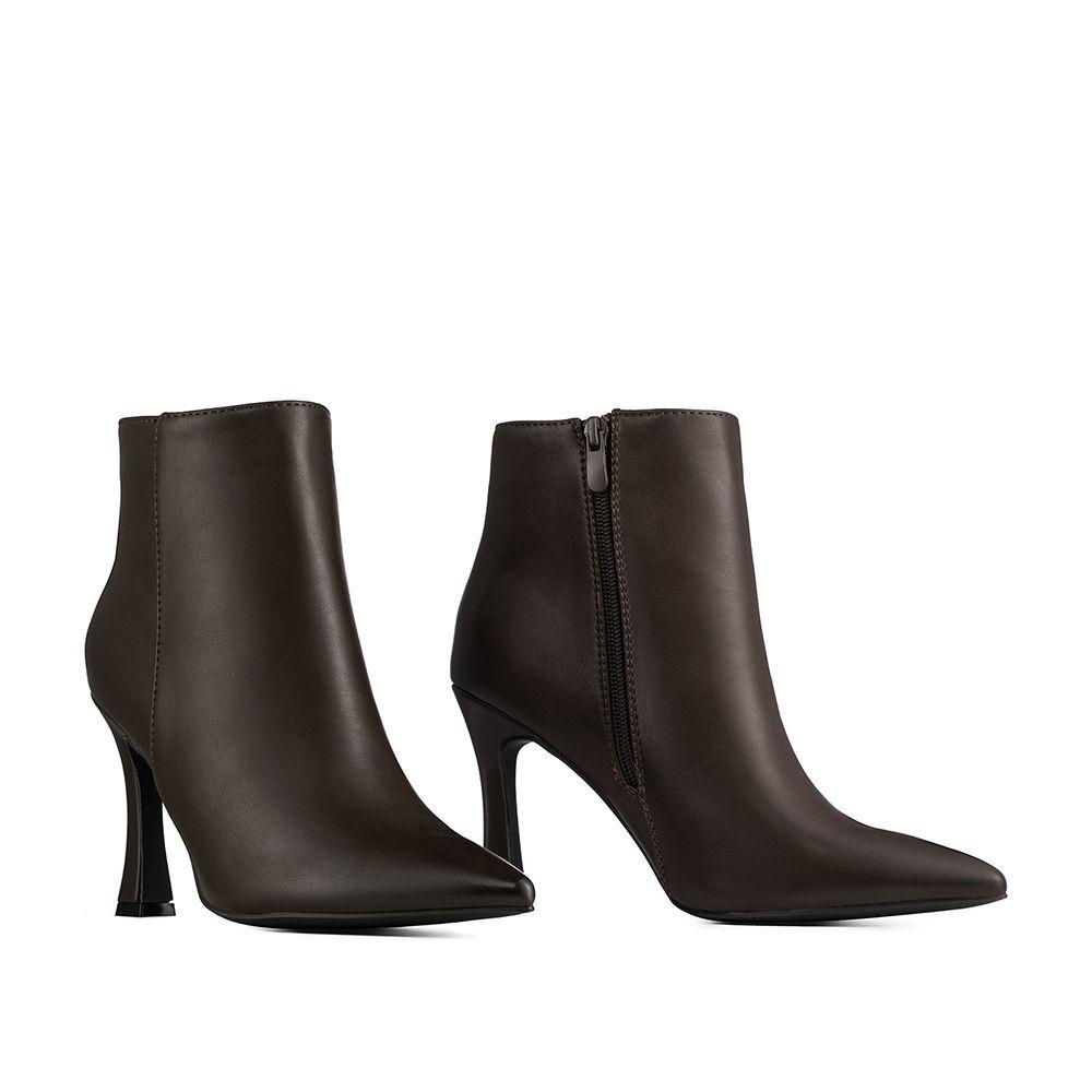 Botín Taco Alto Mujer Casual PU Weide CZY653-5