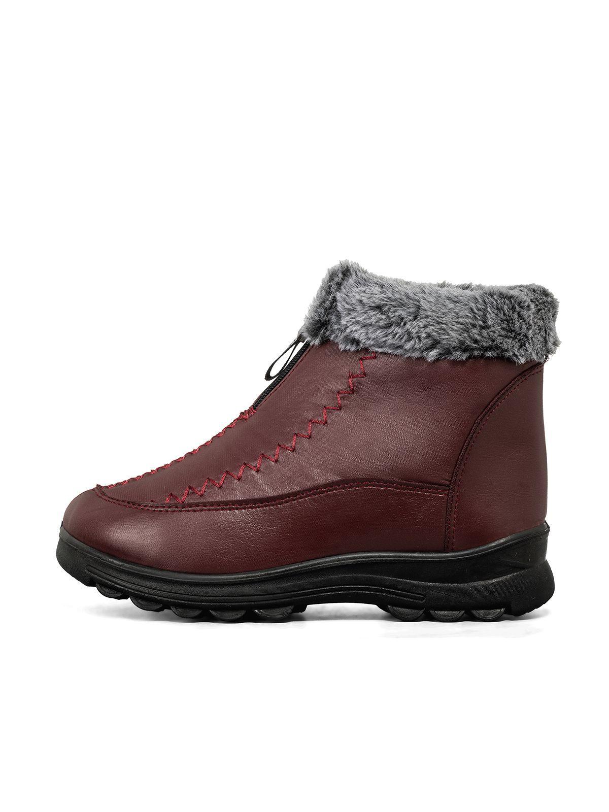 Botin Mujer Casusl De Nieve Térmico Eco Cuero Weide TFA305-2