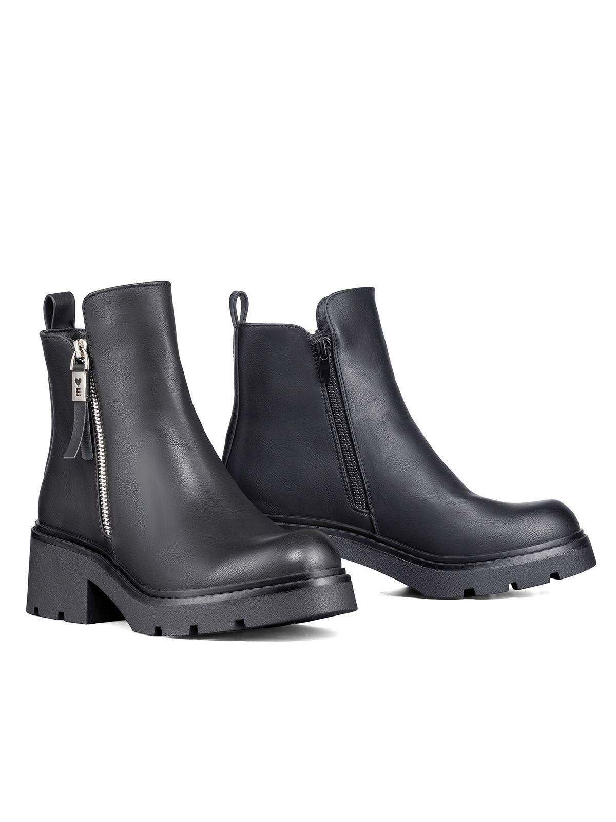 Botin Casual Mujer Eco Cuero Vintage Comodo Weide ZS65-5