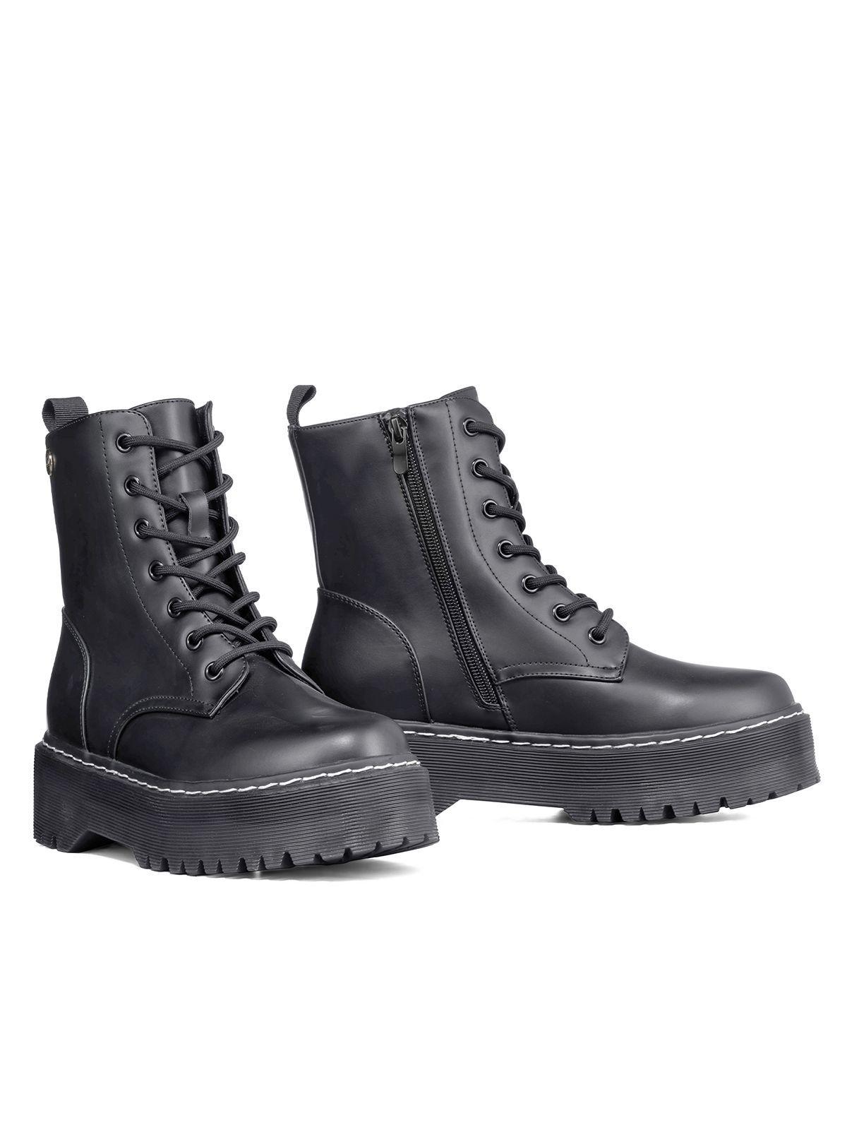 Botin Mujer Carlota Negro Weide-5