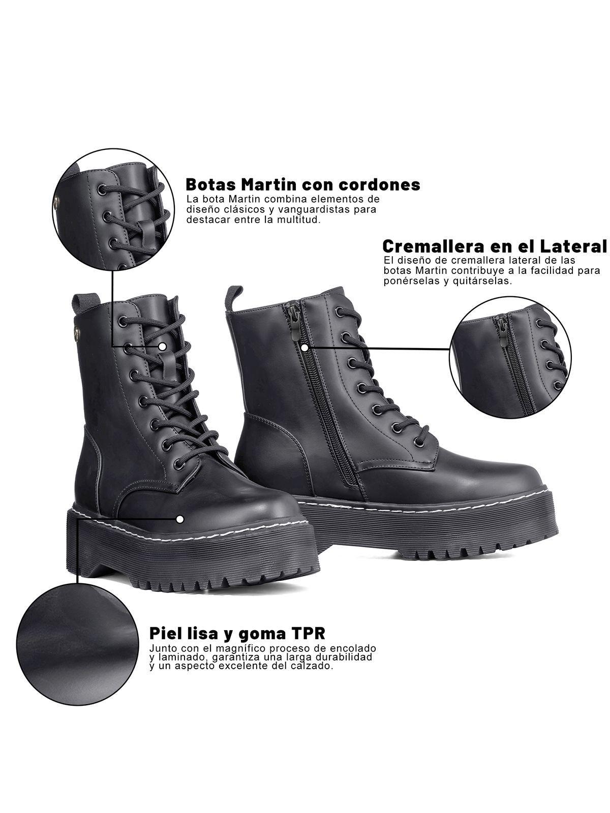 Botin Mujer Carlota Negro Weide-7