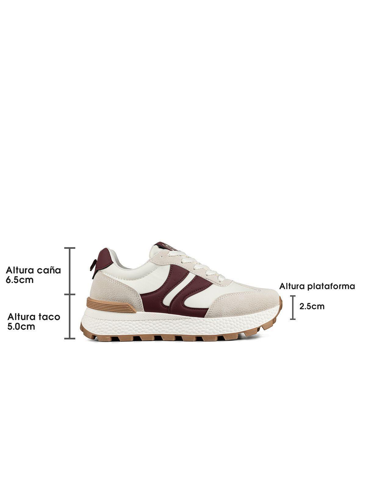 Zapatillas Urbana Mujer Deportiva Vintage Confort Weide SL21-7