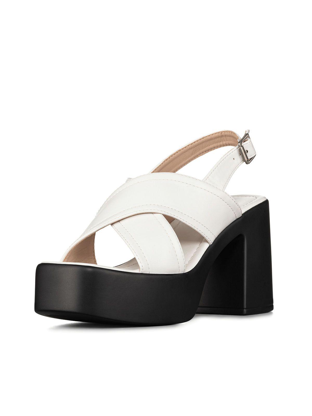 Sandalia Taco Casual Mujer Moda Punta Cuadrada Weide YOU230-0