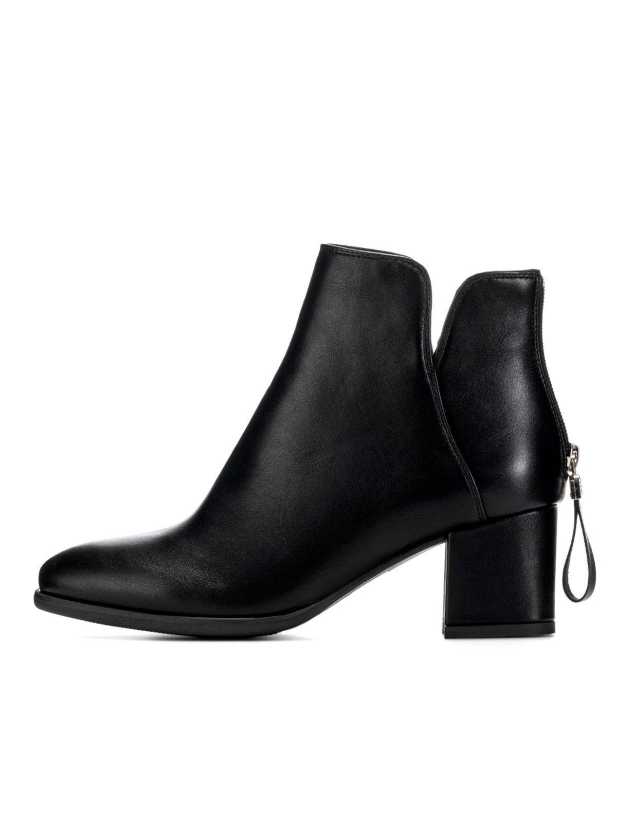 Botin Negro Casual Mujer Weide HX301-4