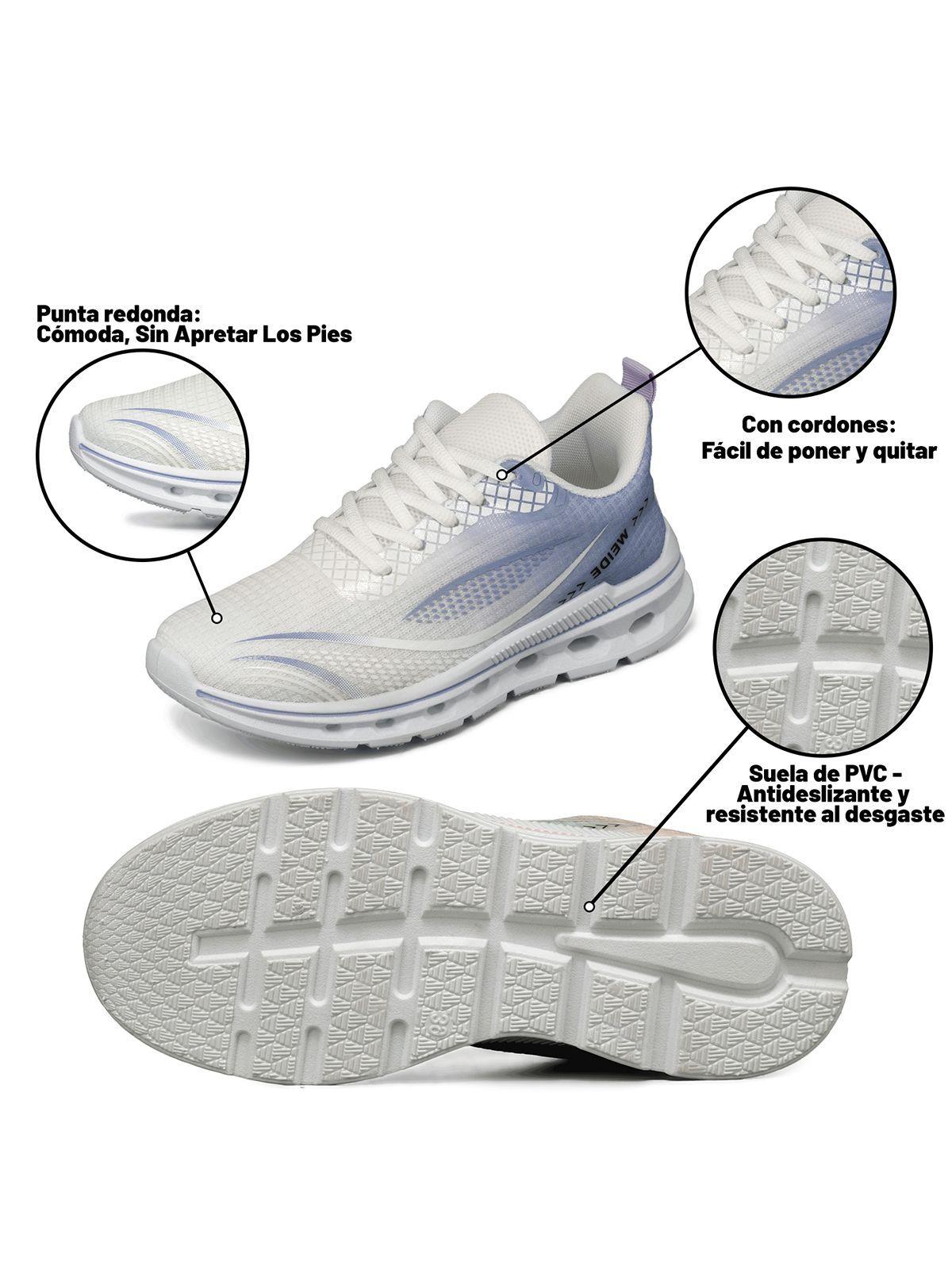 Zapatilla Casual Plataforma Transpirable Mujer Weide TFA311-7