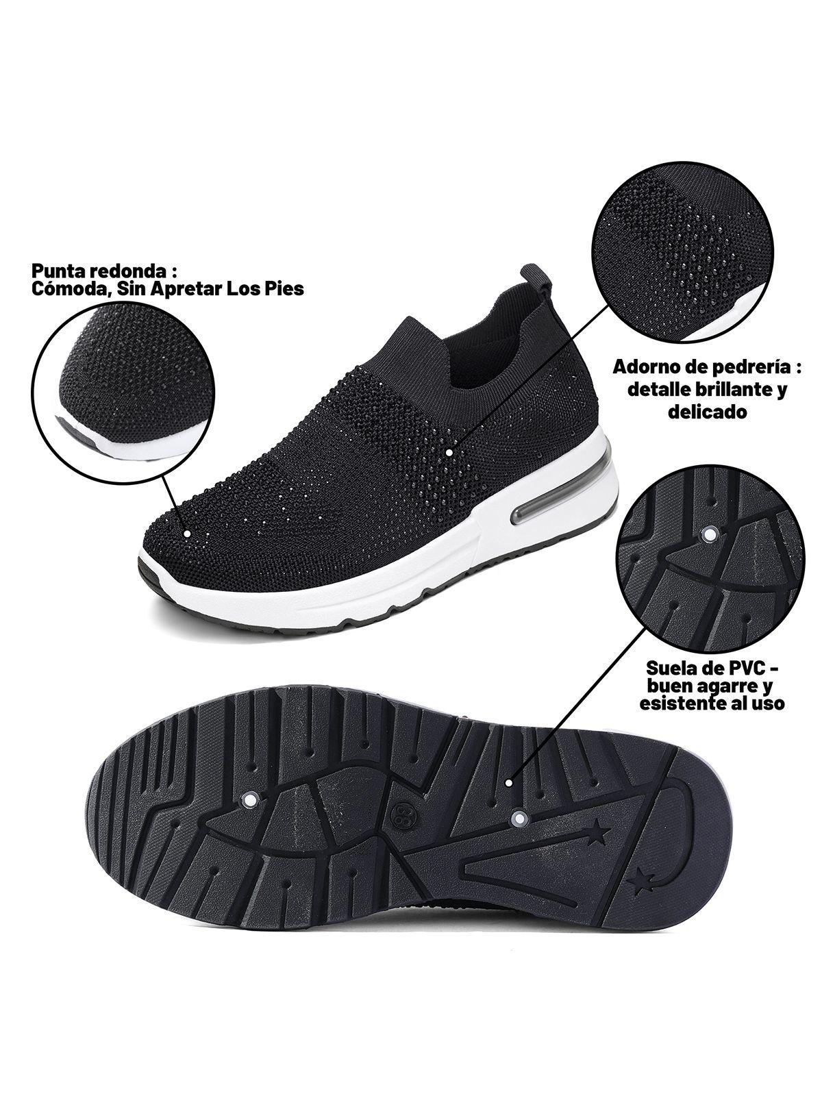 Zapatillas Malla PU Mujer Plataforma Weide TFA336-5