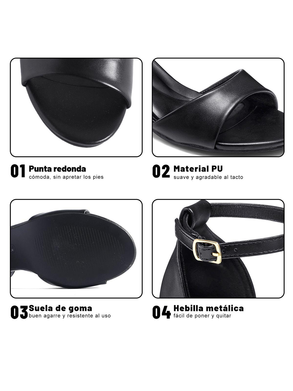 Sandalias PU Mujer Cuadrado Weide GH226-4