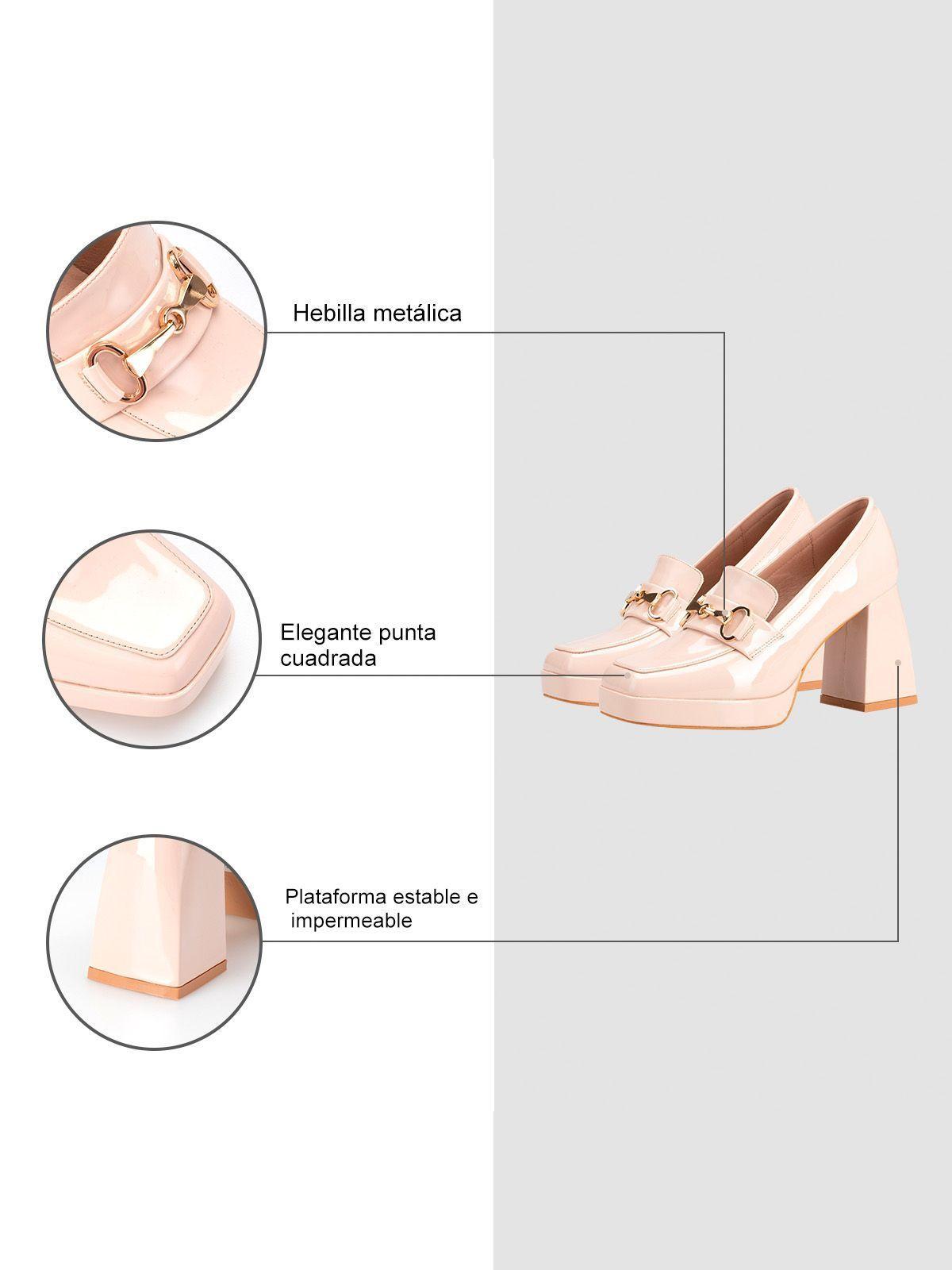Mocasin Emilia Beige Weide-6