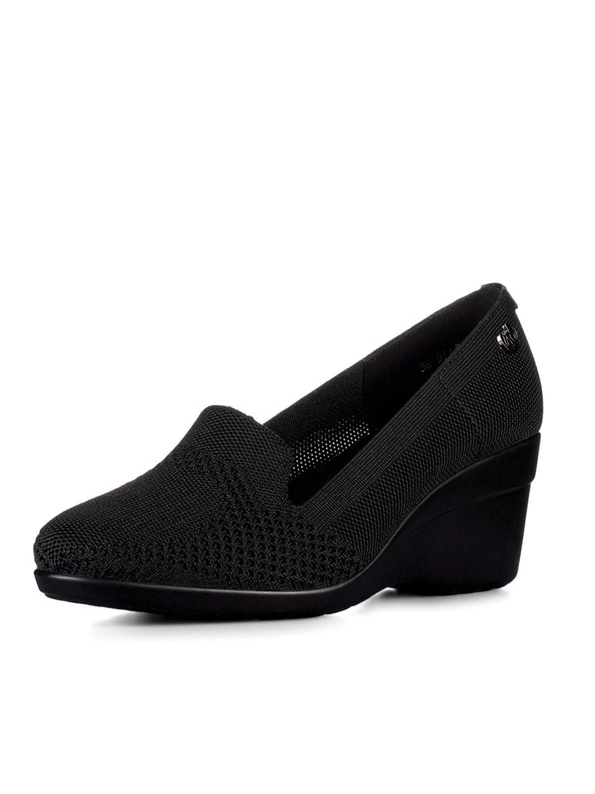 Zapatos Negro Casual Mujer Weide GH116-0