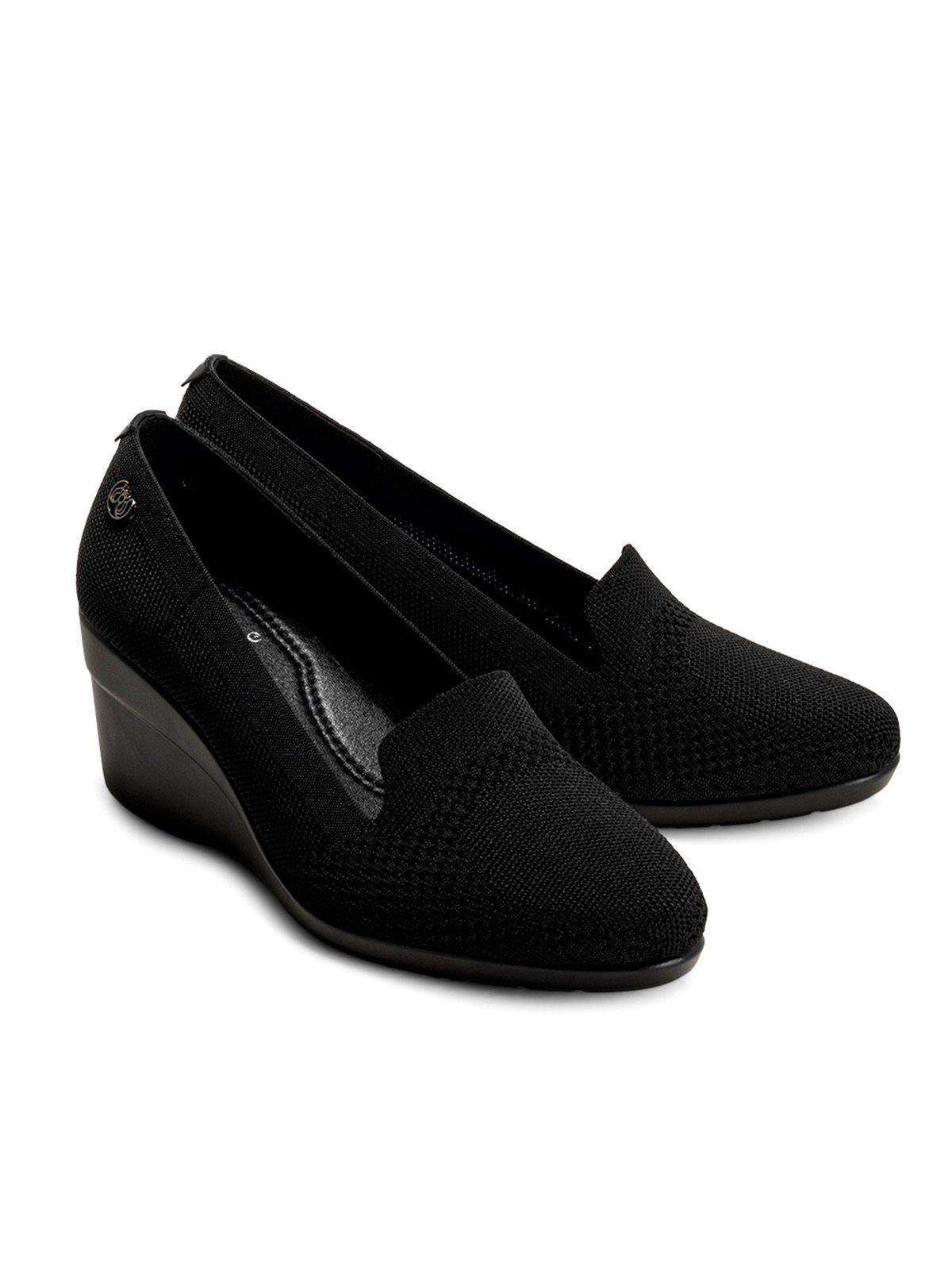Zapatos Negro Casual Mujer Weide GH116-2