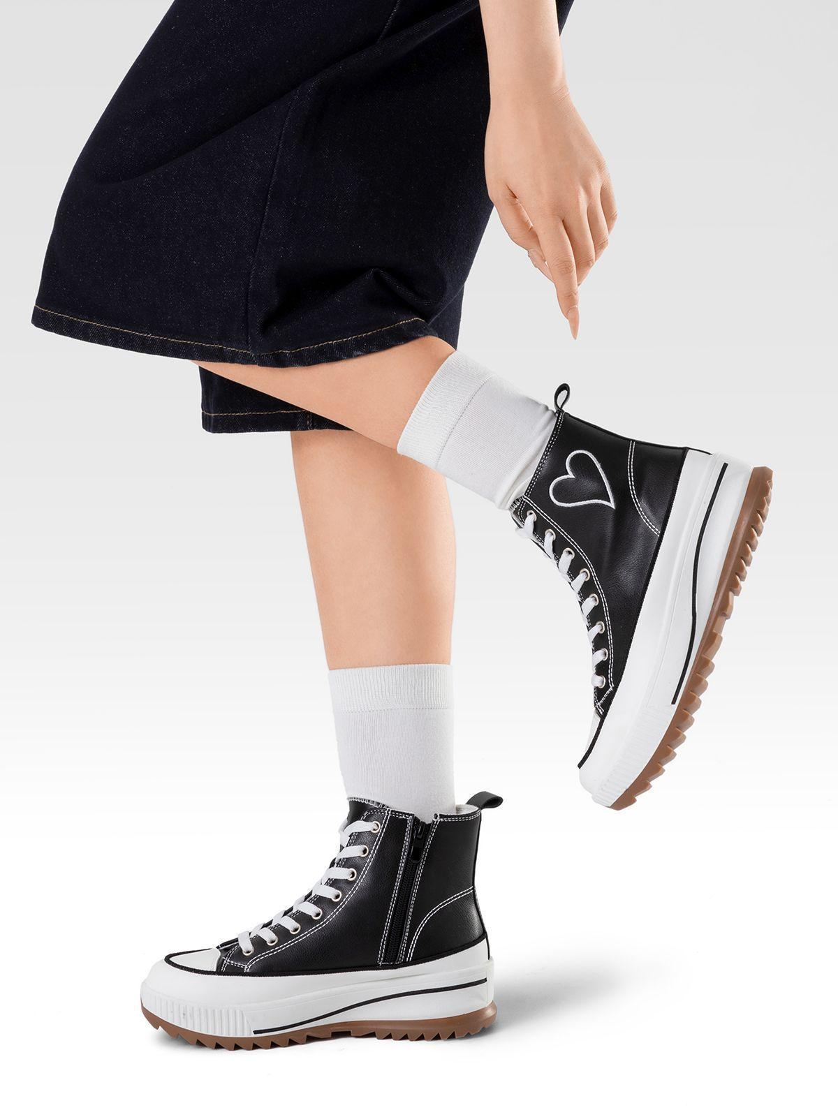 Zapatilla Casual Urbana Mujer Plataforma Clasico Weide HX502-2