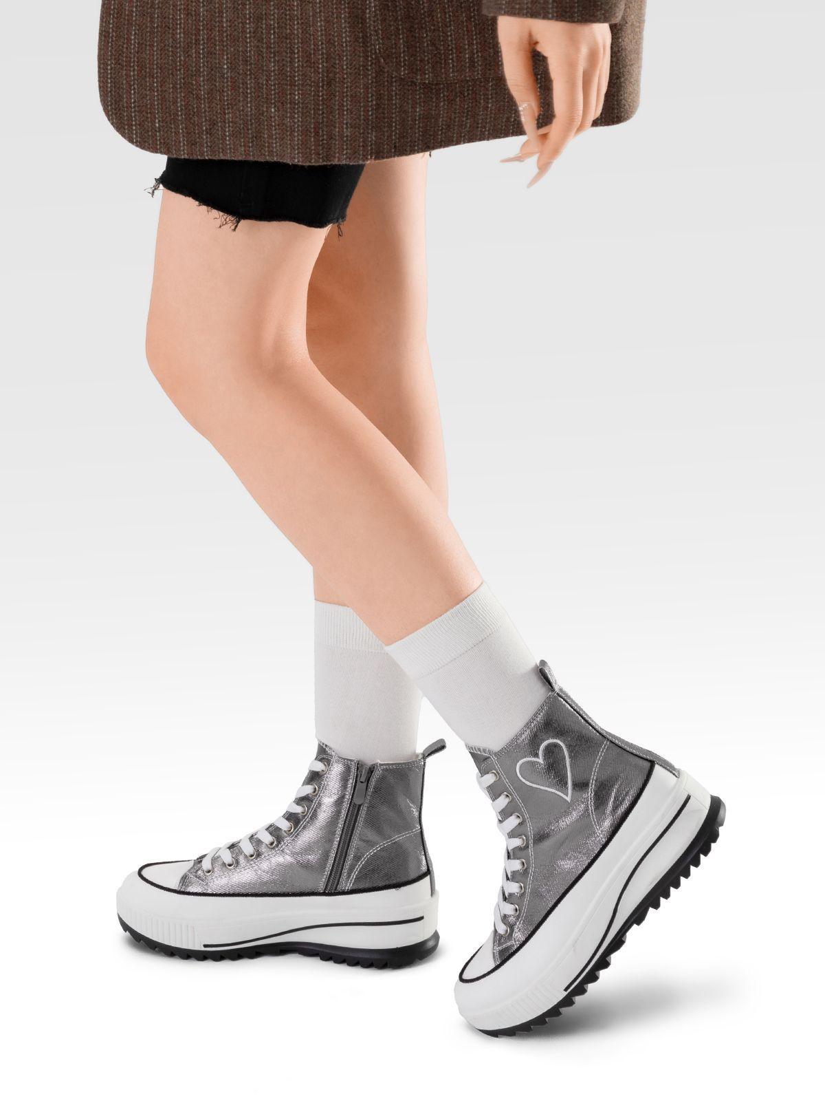 Zapatilla Casual Urbana Mujer Plataforma Clasico Weide HX502-2