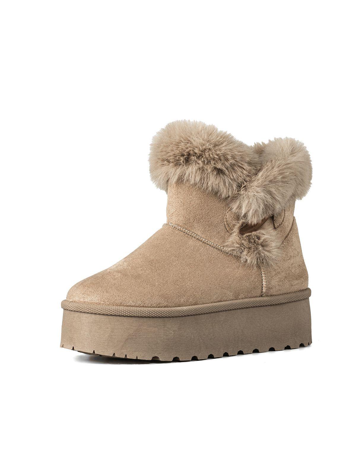 Botin Casual Mujer Gamuza Vintage Antideslizante Weide LT201-0