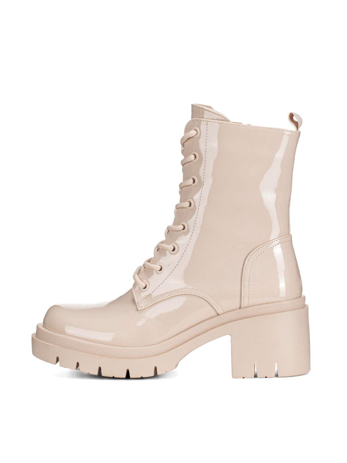 Botin Beige Casual Mujer Weide ZS36-2