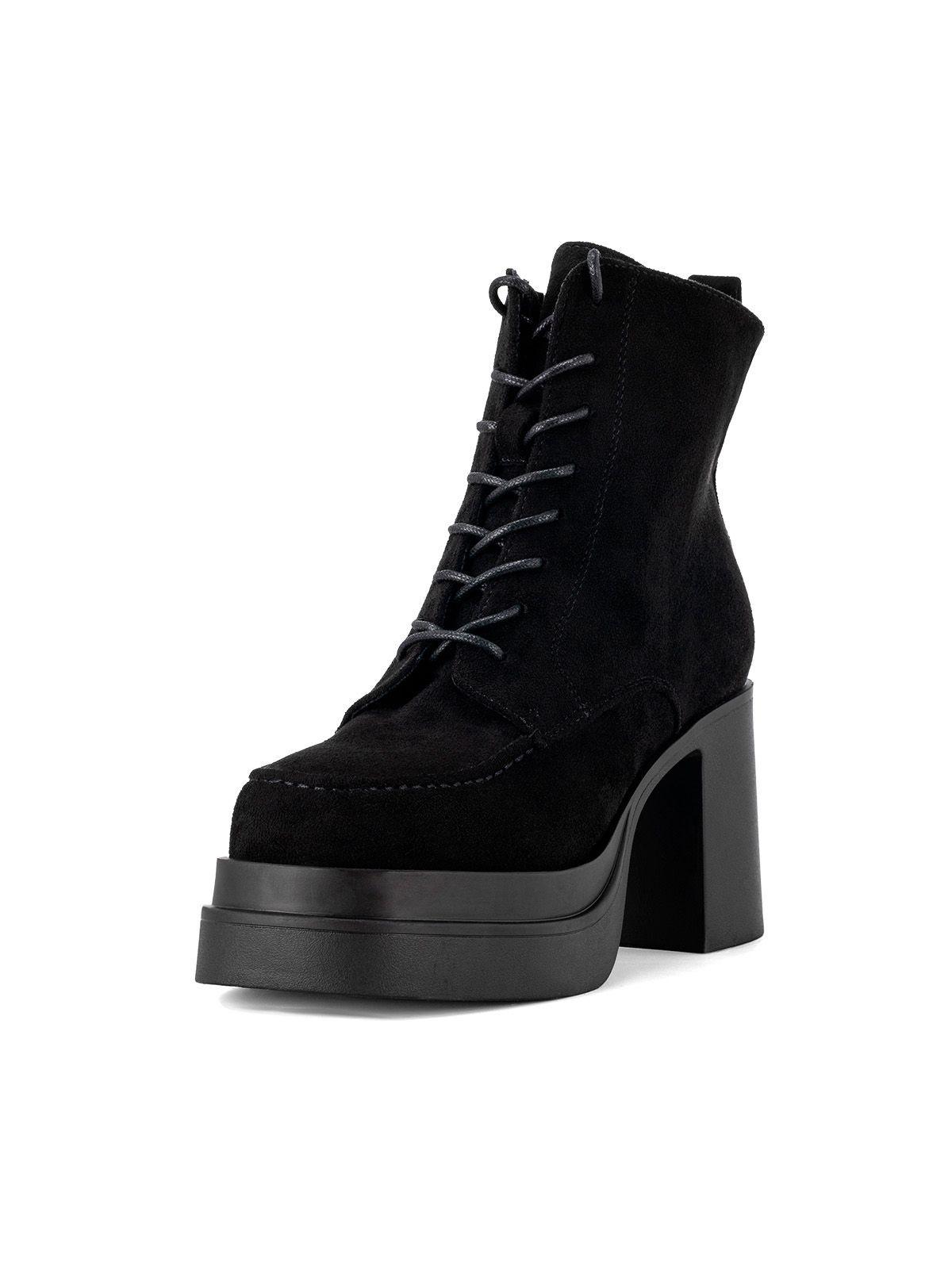 Botin Negro Casual Mujer Weide YL72-0