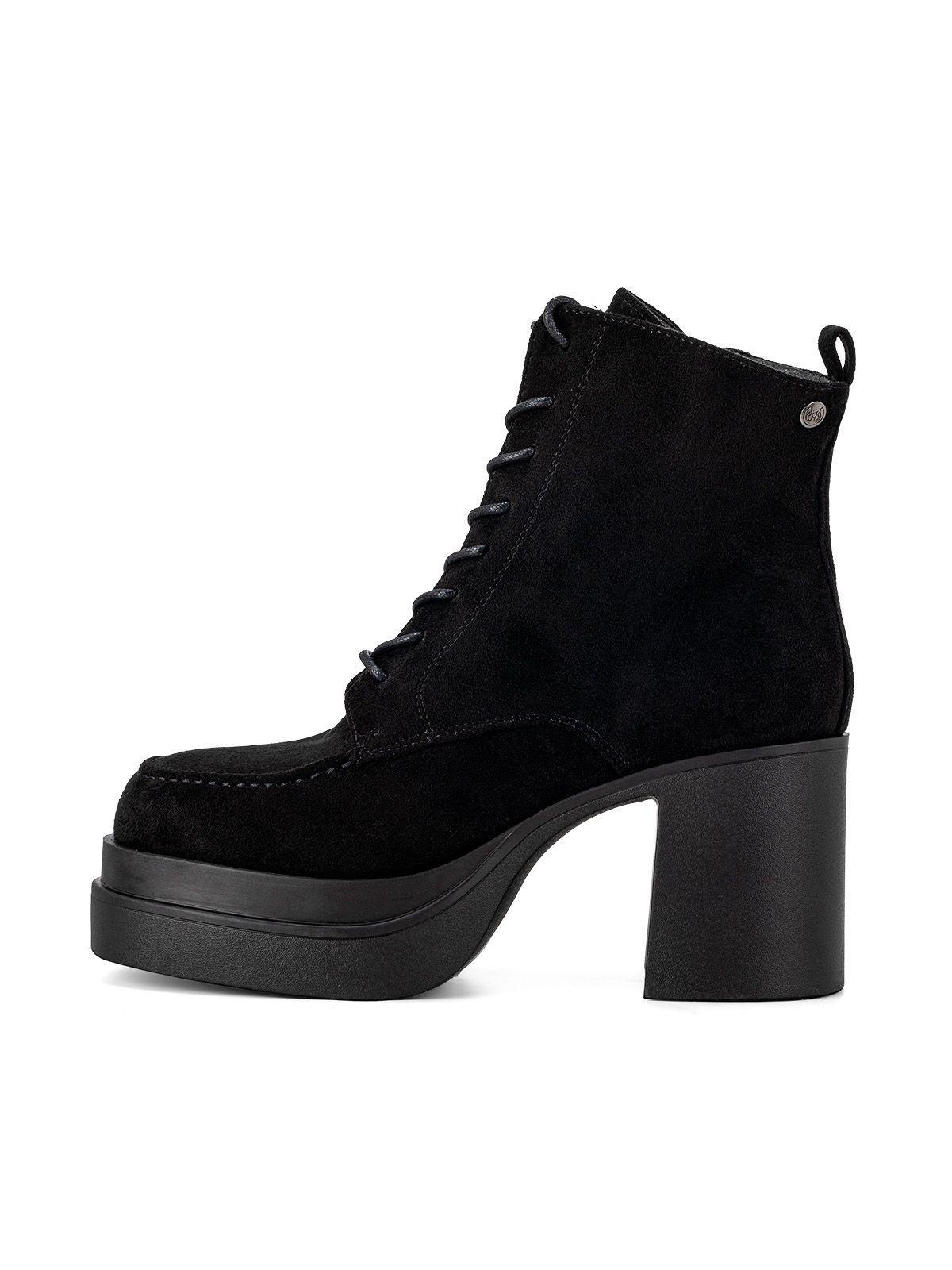 Botin Negro Casual Mujer Weide YL72-2