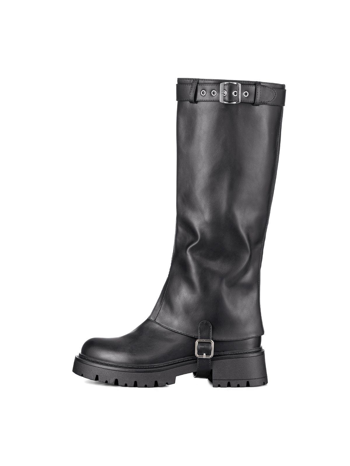 Bota Larga Mujer Eco Cuero De Moda Desmontable Weide CZY616-2
